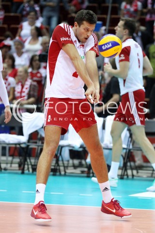  20.09.2013 GDANSK ERGO ARENA<br />SIATKOWKA MEZCZYZN<br />MISTRZOSTWA EUROPY W SIATKOWCE MEZCZYZN 2013 CEV VELUX<br />VOLLEYBALL EUROPEAN CHAMPIONSHIP MEN 2013 - FINAL ROUND <br />GRUPA B ( GROUP B )<br />POLSKA - TURCJA ( POLAND - TURKEY )<br />N/Z MICHAL WINIARSKI SYLWETKA <br /> 