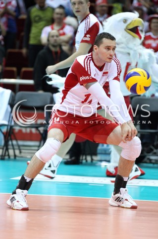  20.09.2013 GDANSK ERGO ARENA<br />SIATKOWKA MEZCZYZN<br />MISTRZOSTWA EUROPY W SIATKOWCE MEZCZYZN 2013 CEV VELUX<br />VOLLEYBALL EUROPEAN CHAMPIONSHIP MEN 2013 - FINAL ROUND <br />GRUPA B ( GROUP B )<br />POLSKA - TURCJA ( POLAND - TURKEY )<br />N/Z MICHAL RUCIAK SYLWETKA <br /> 