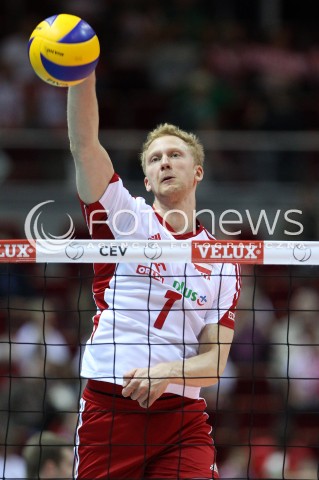  20.09.2013 GDANSK ERGO ARENA<br />SIATKOWKA MEZCZYZN<br />MISTRZOSTWA EUROPY W SIATKOWCE MEZCZYZN 2013 CEV VELUX<br />VOLLEYBALL EUROPEAN CHAMPIONSHIP MEN 2013 - FINAL ROUND <br />GRUPA B ( GROUP B )<br />POLSKA - TURCJA ( POLAND - TURKEY )<br />N/Z JAKUB JAROSZ SYLWETKA <br /> 
