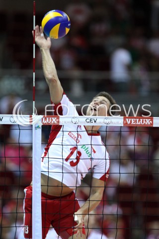 20.09.2013 GDANSK ERGO ARENA<br />SIATKOWKA MEZCZYZN<br />MISTRZOSTWA EUROPY W SIATKOWCE MEZCZYZN 2013 CEV VELUX<br />VOLLEYBALL EUROPEAN CHAMPIONSHIP MEN 2013 - FINAL ROUND <br />GRUPA B ( GROUP B )<br />POLSKA - TURCJA ( POLAND - TURKEY )<br />N/Z MICHAL KUBIAK SYLWETKA <br /> 