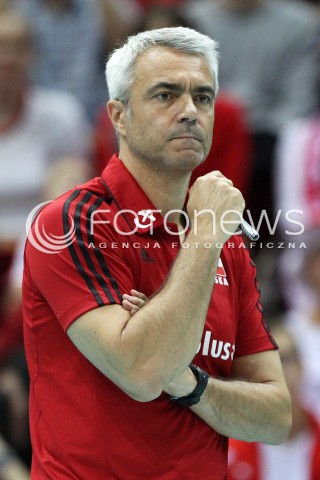  20.09.2013 GDANSK ERGO ARENA<br />SIATKOWKA MEZCZYZN<br />MISTRZOSTWA EUROPY W SIATKOWCE MEZCZYZN 2013 CEV VELUX<br />VOLLEYBALL EUROPEAN CHAMPIONSHIP MEN 2013 - FINAL ROUND <br />GRUPA B ( GROUP B )<br />POLSKA - TURCJA ( POLAND - TURKEY )<br />N/Z ANDREA ANASTASI TRENER ( HEAD COACH ) SYLWETKA <br /> 