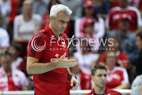  20.09.2013 GDANSK ERGO ARENA<br />SIATKOWKA MEZCZYZN<br />MISTRZOSTWA EUROPY W SIATKOWCE MEZCZYZN 2013 CEV VELUX<br />VOLLEYBALL EUROPEAN CHAMPIONSHIP MEN 2013 - FINAL ROUND <br />GRUPA B ( GROUP B )<br />POLSKA - TURCJA ( POLAND - TURKEY )<br />N/Z ANDREA ANASTASI TRENER ( HEAD COACH ) SYLWETKA FLAMASTER DLUGOPIS<br /> 