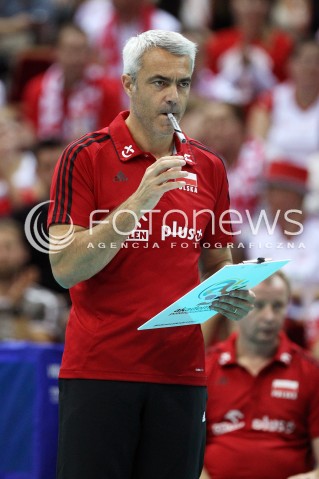  20.09.2013 GDANSK ERGO ARENA<br />SIATKOWKA MEZCZYZN<br />MISTRZOSTWA EUROPY W SIATKOWCE MEZCZYZN 2013 CEV VELUX<br />VOLLEYBALL EUROPEAN CHAMPIONSHIP MEN 2013 - FINAL ROUND <br />GRUPA B ( GROUP B )<br />POLSKA - TURCJA ( POLAND - TURKEY )<br />N/Z ANDREA ANASTASI TRENER ( HEAD COACH ) SYLWETKA FLAMASTER MARKER DLUGOPIS PISAK<br /> 