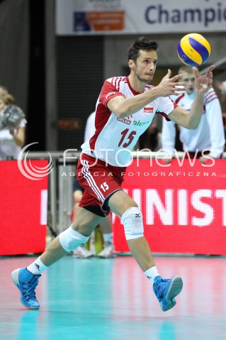  20.09.2013 GDANSK ERGO ARENA<br />SIATKOWKA MEZCZYZN<br />MISTRZOSTWA EUROPY W SIATKOWCE MEZCZYZN 2013 CEV VELUX<br />VOLLEYBALL EUROPEAN CHAMPIONSHIP MEN 2013 - FINAL ROUND <br />GRUPA B ( GROUP B )<br />POLSKA - TURCJA ( POLAND - TURKEY )<br />N/Z LUKASZ ZYGADLO SYLWETKA <br /> 