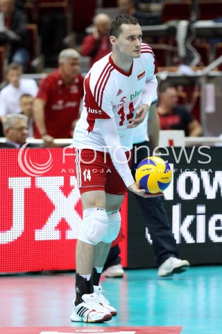  20.09.2013 GDANSK ERGO ARENA<br />SIATKOWKA MEZCZYZN<br />MISTRZOSTWA EUROPY W SIATKOWCE MEZCZYZN 2013 CEV VELUX<br />VOLLEYBALL EUROPEAN CHAMPIONSHIP MEN 2013 - FINAL ROUND <br />GRUPA B ( GROUP B )<br />POLSKA - TURCJA ( POLAND - TURKEY )<br />N/Z MICHAL RUCIAK SYLWETKA <br /> 