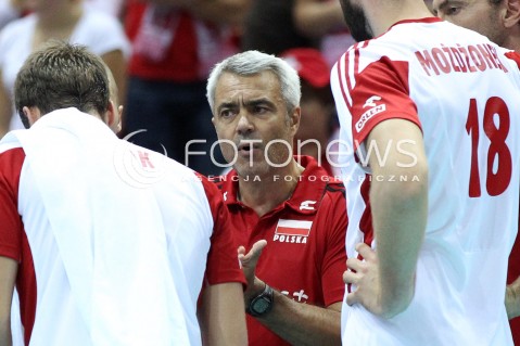  20.09.2013 GDANSK ERGO ARENA<br />SIATKOWKA MEZCZYZN<br />MISTRZOSTWA EUROPY W SIATKOWCE MEZCZYZN 2013 CEV VELUX<br />VOLLEYBALL EUROPEAN CHAMPIONSHIP MEN 2013 - FINAL ROUND <br />GRUPA B ( GROUP B )<br />POLSKA - TURCJA ( POLAND - TURKEY )<br />N/Z ANDREA ANASTASI TRENER ( HEAD COACH ) <br /> 