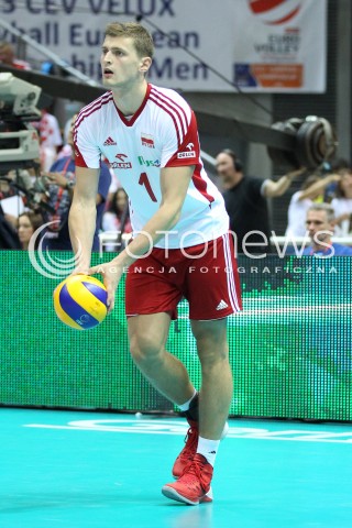  20.09.2013 GDANSK ERGO ARENA<br />SIATKOWKA MEZCZYZN<br />MISTRZOSTWA EUROPY W SIATKOWCE MEZCZYZN 2013 CEV VELUX<br />VOLLEYBALL EUROPEAN CHAMPIONSHIP MEN 2013 - FINAL ROUND <br />GRUPA B ( GROUP B )<br />POLSKA - TURCJA ( POLAND - TURKEY )<br />N/Z PIOTR NOWAKOWSKI SYLWETKA <br /> 