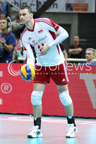  20.09.2013 GDANSK ERGO ARENA<br />SIATKOWKA MEZCZYZN<br />MISTRZOSTWA EUROPY W SIATKOWCE MEZCZYZN 2013 CEV VELUX<br />VOLLEYBALL EUROPEAN CHAMPIONSHIP MEN 2013 - FINAL ROUND <br />GRUPA B ( GROUP B )<br />POLSKA - TURCJA ( POLAND - TURKEY )<br />N/Z MICHAL RUCIAK SYLWETKA <br /> 