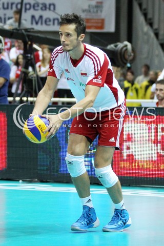  20.09.2013 GDANSK ERGO ARENA<br />SIATKOWKA MEZCZYZN<br />MISTRZOSTWA EUROPY W SIATKOWCE MEZCZYZN 2013 CEV VELUX<br />VOLLEYBALL EUROPEAN CHAMPIONSHIP MEN 2013 - FINAL ROUND <br />GRUPA B ( GROUP B )<br />POLSKA - TURCJA ( POLAND - TURKEY )<br />N/Z LUKASZ ZYGADLO RADOSC EMOCJE SYLWETKA <br /> 