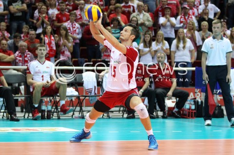  20.09.2013 GDANSK ERGO ARENA<br />SIATKOWKA MEZCZYZN<br />MISTRZOSTWA EUROPY W SIATKOWCE MEZCZYZN 2013 CEV VELUX<br />VOLLEYBALL EUROPEAN CHAMPIONSHIP MEN 2013 - FINAL ROUND <br />GRUPA B ( GROUP B )<br />POLSKA - TURCJA ( POLAND - TURKEY )<br />N/Z LUKASZ ZYGADLO SYLWETKA <br /> 