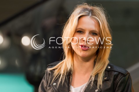  21.09.2013 LODZ MAJA SABLEWSKA NA POKAZIE MODY W GALERII LODZKIEJ N/Z MAJA SABLEWSKA SYLWETKA   