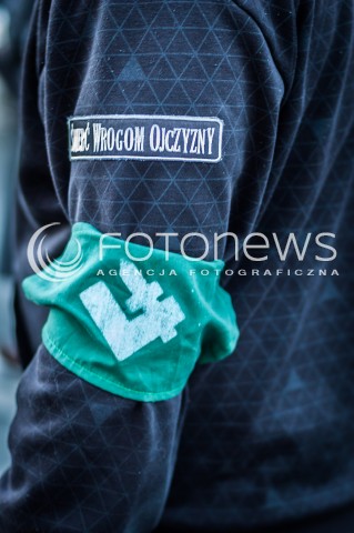  21.09.2013 WARSZAWA MARSZ NARODOWYCH SIL ZBROJNYCH W WARSZAWIE  W 71 ROCZNICE POWSTANIA NSZ N/Z NASZYWKA SMIERC WROGOM OJCZYZNY  