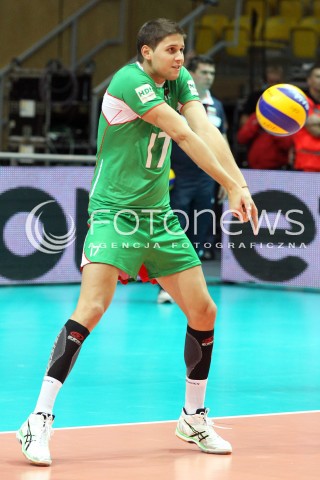  21.09.2013 GDYNIA<br />SIATKOWKA MEZCZYZN<br />MISTRZOSTWA EUROPY W SIATKOWCE MEZCZYZN 2013 CEV VELUX<br />VOLLEYBALL EUROPEAN CHAMPIONSHIP MEN 2013 - FINAL ROUND <br />GRUPA D ( GROUP D )<br />NIEMCY - BULGARIA ( GERMANY - BULGARIA )<br />N/Z NIKOLAY PENCHEV SYLWETKA <br /> 