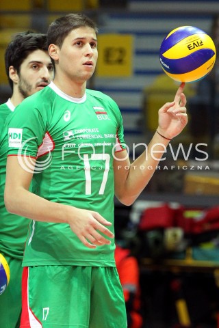  21.09.2013 GDYNIA<br />SIATKOWKA MEZCZYZN<br />MISTRZOSTWA EUROPY W SIATKOWCE MEZCZYZN 2013 CEV VELUX<br />VOLLEYBALL EUROPEAN CHAMPIONSHIP MEN 2013 - FINAL ROUND <br />GRUPA D ( GROUP D )<br />NIEMCY - BULGARIA ( GERMANY - BULGARIA )<br />N/Z NIKOLAY PENCHEV SYLWETKA ROLLER FINGER<br /> 