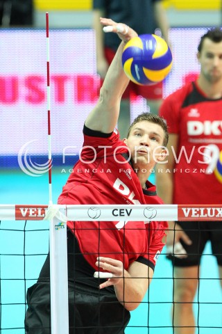  21.09.2013 GDYNIA<br />SIATKOWKA MEZCZYZN<br />MISTRZOSTWA EUROPY W SIATKOWCE MEZCZYZN 2013 CEV VELUX<br />VOLLEYBALL EUROPEAN CHAMPIONSHIP MEN 2013 - FINAL ROUND <br />GRUPA D ( GROUP D )<br />NIEMCY - BULGARIA ( GERMANY - BULGARIA )<br />N/Z CHRISTIAN FROMM SYLWETKA <br /> 