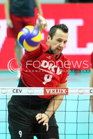  21.09.2013 GDYNIA<br />SIATKOWKA MEZCZYZN<br />MISTRZOSTWA EUROPY W SIATKOWCE MEZCZYZN 2013 CEV VELUX<br />VOLLEYBALL EUROPEAN CHAMPIONSHIP MEN 2013 - FINAL ROUND <br />GRUPA D ( GROUP D )<br />NIEMCY - BULGARIA ( GERMANY - BULGARIA )<br />N/Z GYORGY GROZER SYLWETKA <br /> 