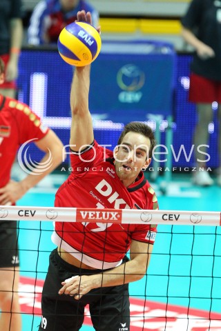  21.09.2013 GDYNIA<br />SIATKOWKA MEZCZYZN<br />MISTRZOSTWA EUROPY W SIATKOWCE MEZCZYZN 2013 CEV VELUX<br />VOLLEYBALL EUROPEAN CHAMPIONSHIP MEN 2013 - FINAL ROUND <br />GRUPA D ( GROUP D )<br />NIEMCY - BULGARIA ( GERMANY - BULGARIA )<br />N/Z BJORN HOHNE SYLWETKA <br /> 