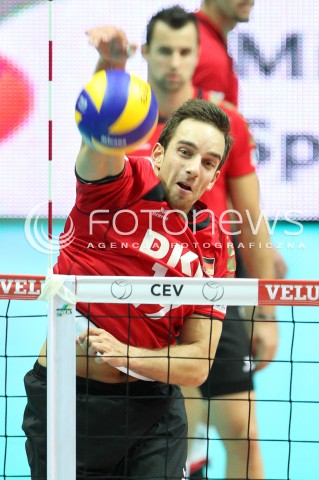  21.09.2013 GDYNIA<br />SIATKOWKA MEZCZYZN<br />MISTRZOSTWA EUROPY W SIATKOWCE MEZCZYZN 2013 CEV VELUX<br />VOLLEYBALL EUROPEAN CHAMPIONSHIP MEN 2013 - FINAL ROUND <br />GRUPA D ( GROUP D )<br />NIEMCY - BULGARIA ( GERMANY - BULGARIA )<br />N/Z BJORN HOHNE SYLWETKA <br /> 