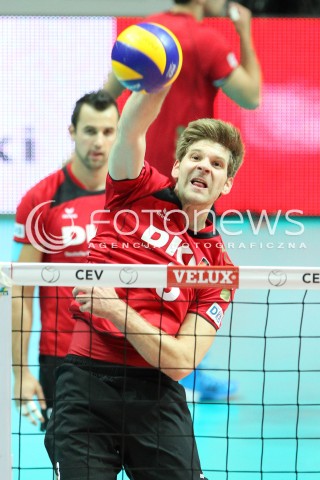  21.09.2013 GDYNIA<br />SIATKOWKA MEZCZYZN<br />MISTRZOSTWA EUROPY W SIATKOWCE MEZCZYZN 2013 CEV VELUX<br />VOLLEYBALL EUROPEAN CHAMPIONSHIP MEN 2013 - FINAL ROUND <br />GRUPA D ( GROUP D )<br />NIEMCY - BULGARIA ( GERMANY - BULGARIA )<br />N/Z DENYS KALIBERDA SYLWETKA <br /> 