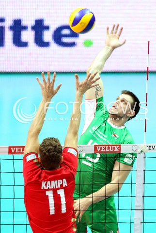  21.09.2013 GDYNIA<br />SIATKOWKA MEZCZYZN<br />MISTRZOSTWA EUROPY W SIATKOWCE MEZCZYZN 2013 CEV VELUX<br />VOLLEYBALL EUROPEAN CHAMPIONSHIP MEN 2013 - FINAL ROUND <br />GRUPA D ( GROUP D )<br />NIEMCY - BULGARIA ( GERMANY - BULGARIA )<br />N/Z TODOR ALEKSIEV LUKAS IMMANUEL KAMPA <br /> 