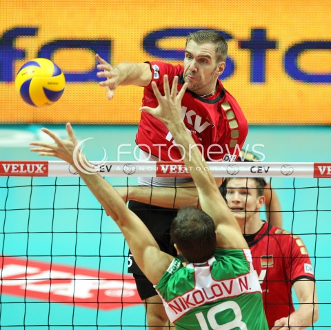  21.09.2013 GDYNIA<br />SIATKOWKA MEZCZYZN<br />MISTRZOSTWA EUROPY W SIATKOWCE MEZCZYZN 2013 CEV VELUX<br />VOLLEYBALL EUROPEAN CHAMPIONSHIP MEN 2013 - FINAL ROUND <br />GRUPA D ( GROUP D )<br />NIEMCY - BULGARIA ( GERMANY - BULGARIA )<br />N/Z TIM BROSHOG NIKOLOV NIKOLAY <br /> 