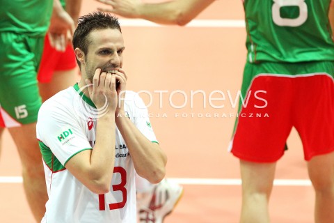  21.09.2013 GDYNIA<br />SIATKOWKA MEZCZYZN<br />MISTRZOSTWA EUROPY W SIATKOWCE MEZCZYZN 2013 CEV VELUX<br />VOLLEYBALL EUROPEAN CHAMPIONSHIP MEN 2013 - FINAL ROUND <br />GRUPA D ( GROUP D )<br />NIEMCY - BULGARIA ( GERMANY - BULGARIA )<br />N/Z TEODOR SALPAROV ZLOSC EMOCJE<br /> 