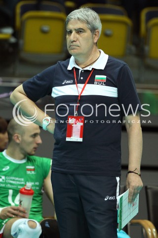  21.09.2013 GDYNIA<br />SIATKOWKA MEZCZYZN<br />MISTRZOSTWA EUROPY W SIATKOWCE MEZCZYZN 2013 CEV VELUX<br />VOLLEYBALL EUROPEAN CHAMPIONSHIP MEN 2013 - FINAL ROUND <br />GRUPA D ( GROUP D )<br />NIEMCY - BULGARIA ( GERMANY - BULGARIA )<br />N/Z CAMILLO PLACI HEAD COACH ( TRENER ) SYLWETKA <br /> 