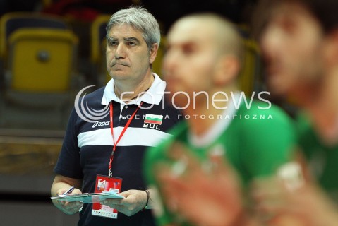  21.09.2013 GDYNIA<br />SIATKOWKA MEZCZYZN<br />MISTRZOSTWA EUROPY W SIATKOWCE MEZCZYZN 2013 CEV VELUX<br />VOLLEYBALL EUROPEAN CHAMPIONSHIP MEN 2013 - FINAL ROUND <br />GRUPA D ( GROUP D )<br />NIEMCY - BULGARIA ( GERMANY - BULGARIA )<br />N/Z CAMILLO PLACI HEAD COACH ( TRENER ) <br /> 