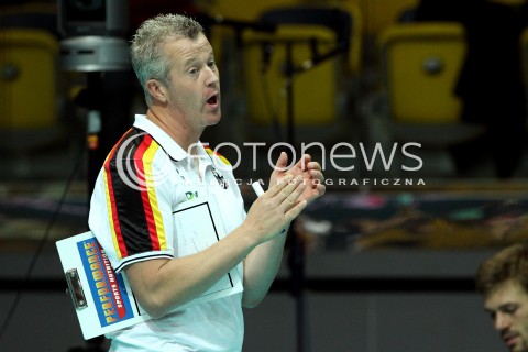  21.09.2013 GDYNIA<br />SIATKOWKA MEZCZYZN<br />MISTRZOSTWA EUROPY W SIATKOWCE MEZCZYZN 2013 CEV VELUX<br />VOLLEYBALL EUROPEAN CHAMPIONSHIP MEN 2013 - FINAL ROUND <br />GRUPA D ( GROUP D )<br />NIEMCY - BULGARIA ( GERMANY - BULGARIA )<br />N/Z VITAL HEYNEN HEAD COACH ( TRENER ) SYLWETKA <br /> 