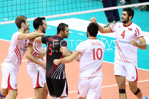  21.09.2013 GDANSK ERGO ARENA<br />SIATKOWKA MEZCZYZN<br />MISTRZOSTWA EUROPY W SIATKOWCE MEZCZYZN 2013 CEV VELUX<br />VOLLEYBALL EUROPEAN CHAMPIONSHIP MEN 2013 - FINAL ROUND <br />GRUPA B ( GROUP B )<br />SLOWACJA - TURCJA ( SLOVAKIA - TURKEY )<br />N/Z METIN TOY EMRE BATUR MATEJ KUBS RADOSC EMOCJE <br /> 