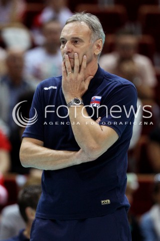  21.09.2013 GDANSK ERGO ARENA<br />SIATKOWKA MEZCZYZN<br />MISTRZOSTWA EUROPY W SIATKOWCE MEZCZYZN 2013 CEV VELUX<br />VOLLEYBALL EUROPEAN CHAMPIONSHIP MEN 2013 - FINAL ROUND <br />GRUPA B ( GROUP B )<br />SLOWACJA - TURCJA ( SLOVAKIA - TURKEY )<br />N/Z STEFAN SR CHRTIANSKY HEAD COACH ( TRENER ) SYLWETKA  <br /> 