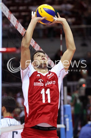  21.09.2013 GDANSK ERGO ARENA<br />SIATKOWKA MEZCZYZN<br />MISTRZOSTWA EUROPY W SIATKOWCE MEZCZYZN 2013 CEV VELUX<br />VOLLEYBALL EUROPEAN CHAMPIONSHIP MEN 2013 - FINAL ROUND <br />GRUPA B ( GROUP B )<br />FRANCJA - POLSKA ( FRANCE - POLAND )<br />N/Z FABIAN DRZYZGA SYLWETKA <br /> 