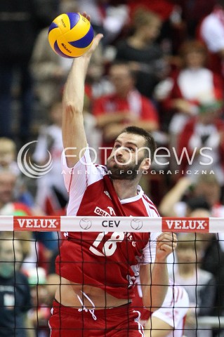  21.09.2013 GDANSK ERGO ARENA<br />SIATKOWKA MEZCZYZN<br />MISTRZOSTWA EUROPY W SIATKOWCE MEZCZYZN 2013 CEV VELUX<br />VOLLEYBALL EUROPEAN CHAMPIONSHIP MEN 2013 - FINAL ROUND <br />GRUPA B ( GROUP B )<br />FRANCJA - POLSKA ( FRANCE - POLAND )<br />N/Z MARCIN MOZDZONEK <br /> 