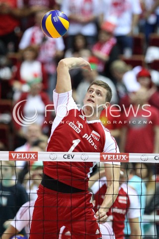  21.09.2013 GDANSK ERGO ARENA<br />SIATKOWKA MEZCZYZN<br />MISTRZOSTWA EUROPY W SIATKOWCE MEZCZYZN 2013 CEV VELUX<br />VOLLEYBALL EUROPEAN CHAMPIONSHIP MEN 2013 - FINAL ROUND <br />GRUPA B ( GROUP B )<br />FRANCJA - POLSKA ( FRANCE - POLAND )<br />N/Z PIOTR NOWAKOWSKI <br /> 