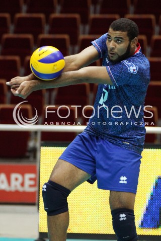  22.09.2013 GDANSK ERGO ARENA<br />SIATKOWKA MEZCZYZN<br />MISTRZOSTWA EUROPY W SIATKOWCE MEZCZYZN 2013 CEV VELUX<br />VOLLEYBALL EUROPEAN CHAMPIONSHIP MEN 2013 - FINAL ROUND <br />GRUPA B ( GROUP B )<br />TURCJA - FRANCJA ( TURKEY - FRANCE )<br />N/Z EARVIN NGAPETH SYLWETKA <br /> 