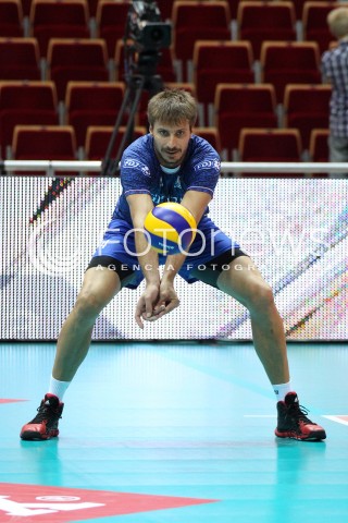  22.09.2013 GDANSK ERGO ARENA<br />SIATKOWKA MEZCZYZN<br />MISTRZOSTWA EUROPY W SIATKOWCE MEZCZYZN 2013 CEV VELUX<br />VOLLEYBALL EUROPEAN CHAMPIONSHIP MEN 2013 - FINAL ROUND <br />GRUPA B ( GROUP B )<br />TURCJA - FRANCJA ( TURKEY - FRANCE )<br />N/Z ANTONIN ROUZIER SYLWETKA <br /> 