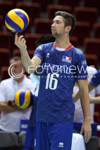  22.09.2013 GDANSK ERGO ARENA<br />SIATKOWKA MEZCZYZN<br />MISTRZOSTWA EUROPY W SIATKOWCE MEZCZYZN 2013 CEV VELUX<br />VOLLEYBALL EUROPEAN CHAMPIONSHIP MEN 2013 - FINAL ROUND <br />GRUPA B ( GROUP B )<br />TURCJA - FRANCJA ( TURKEY - FRANCE )<br />N/Z KEVIN TILLIE ROLLER FINGER<br /> 