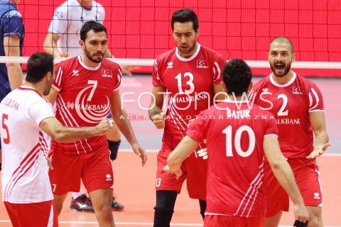  22.09.2013 GDANSK ERGO ARENA<br />SIATKOWKA MEZCZYZN<br />MISTRZOSTWA EUROPY W SIATKOWCE MEZCZYZN 2013 CEV VELUX<br />VOLLEYBALL EUROPEAN CHAMPIONSHIP MEN 2013 - FINAL ROUND <br />GRUPA B ( GROUP B )<br />TURCJA - FRANCJA ( TURKEY - FRANCE )<br />N/Z CAN AYVAZOGLU EMIN GOK KEMAL KIVANC ELGAZ W5 EMRE BATUR RADOSC EMOCJE <br /> 