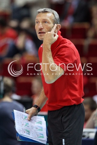  22.09.2013 GDANSK ERGO ARENA<br />SIATKOWKA MEZCZYZN<br />MISTRZOSTWA EUROPY W SIATKOWCE MEZCZYZN 2013 CEV VELUX<br />VOLLEYBALL EUROPEAN CHAMPIONSHIP MEN 2013 - FINAL ROUND <br />GRUPA B ( GROUP B )<br />TURCJA - FRANCJA ( TURKEY - FRANCE )<br />N/Z EMANUELE ZANINI HEAD COACH ( TRENER ) SYLWETKA ZLOSC EMOCJE <br /> 