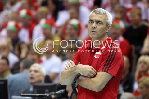  22.09.2013 GDANSK ERGO ARENA<br />SIATKOWKA MEZCZYZN<br />MISTRZOSTWA EUROPY W SIATKOWCE MEZCZYZN 2013 CEV VELUX<br />VOLLEYBALL EUROPEAN CHAMPIONSHIP MEN 2013 - FINAL ROUND <br />GRUPA B ( GROUP B )<br />POLSKA - SLOWACJA ( POLSKA - SLOWACJA )<br />N/Z ANDREA ANASTASI TRENER ( HEAD COACH ) SYLWETKA <br /> 