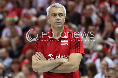  22.09.2013 GDANSK ERGO ARENA<br />SIATKOWKA MEZCZYZN<br />MISTRZOSTWA EUROPY W SIATKOWCE MEZCZYZN 2013 CEV VELUX<br />VOLLEYBALL EUROPEAN CHAMPIONSHIP MEN 2013 - FINAL ROUND <br />GRUPA B ( GROUP B )<br />POLSKA - SLOWACJA ( POLSKA - SLOWACJA )<br />N/Z ANDREA ANASTASI TRENER ( HEAD COACH ) SYLWETKA <br /> 