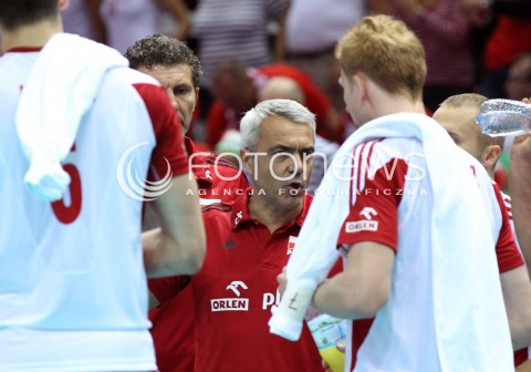 22.09.2013 GDANSK ERGO ARENA<br />SIATKOWKA MEZCZYZN<br />MISTRZOSTWA EUROPY W SIATKOWCE MEZCZYZN 2013 CEV VELUX<br />VOLLEYBALL EUROPEAN CHAMPIONSHIP MEN 2013 - FINAL ROUND <br />GRUPA B ( GROUP B )<br />POLSKA - SLOWACJA ( POLSKA - SLOWACJA )<br />N/Z ANDREA ANASTASI TRENER ( HEAD COACH ) <br /> 