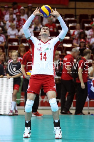  22.09.2013 GDANSK ERGO ARENA<br />SIATKOWKA MEZCZYZN<br />MISTRZOSTWA EUROPY W SIATKOWCE MEZCZYZN 2013 CEV VELUX<br />VOLLEYBALL EUROPEAN CHAMPIONSHIP MEN 2013 - FINAL ROUND <br />GRUPA B ( GROUP B )<br />POLSKA - SLOWACJA ( POLSKA - SLOWACJA )<br />N/Z MICHAL RUCIAK SYLWETKA <br /> 