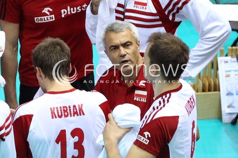 22.09.2013 GDANSK ERGO ARENA<br />SIATKOWKA MEZCZYZN<br />MISTRZOSTWA EUROPY W SIATKOWCE MEZCZYZN 2013 CEV VELUX<br />VOLLEYBALL EUROPEAN CHAMPIONSHIP MEN 2013 - FINAL ROUND <br />GRUPA B ( GROUP B )<br />POLSKA - SLOWACJA ( POLSKA - SLOWACJA )<br />N/Z ANDREA ANASTASI TRENER ( HEAD COACH ) <br /> 
