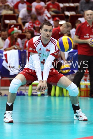  22.09.2013 GDANSK ERGO ARENA<br />SIATKOWKA MEZCZYZN<br />MISTRZOSTWA EUROPY W SIATKOWCE MEZCZYZN 2013 CEV VELUX<br />VOLLEYBALL EUROPEAN CHAMPIONSHIP MEN 2013 - FINAL ROUND <br />GRUPA B ( GROUP B )<br />POLSKA - SLOWACJA ( POLSKA - SLOWACJA )<br />N/Z MICHAL RUCIAK SYLWETKA <br /> 