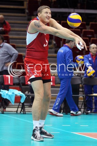  24.09.2013 GDANSK ERGO ARENA<br />SIATKOWKA MEZCZYZN<br />MISTRZOSTWA EUROPY W SIATKOWCE MEZCZYZN 2013 CEV VELUX<br />VOLLEYBALL EUROPEAN CHAMPIONSHIP MEN 2013 - FINAL ROUND <br />BARAZE O AWANS DO CWIERCFINALU<br />ROSJA - SLOWACJA ( RUSSIA - SLOVAKIA )<br />N/Z NIKOLAY APALIKOV SYLWETKA <br /> 