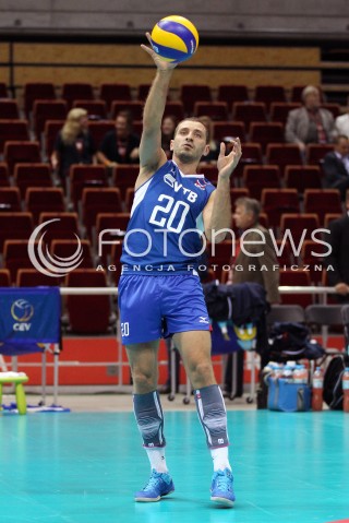  24.09.2013 GDANSK ERGO ARENA<br />SIATKOWKA MEZCZYZN<br />MISTRZOSTWA EUROPY W SIATKOWCE MEZCZYZN 2013 CEV VELUX<br />VOLLEYBALL EUROPEAN CHAMPIONSHIP MEN 2013 - FINAL ROUND <br />BARAZE O AWANS DO CWIERCFINALU<br />ROSJA - SLOWACJA ( RUSSIA - SLOVAKIA )<br />N/Z ARTEM ERMAKOV SYLWETKA <br /> 