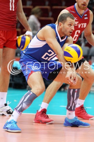  24.09.2013 GDANSK ERGO ARENA<br />SIATKOWKA MEZCZYZN<br />MISTRZOSTWA EUROPY W SIATKOWCE MEZCZYZN 2013 CEV VELUX<br />VOLLEYBALL EUROPEAN CHAMPIONSHIP MEN 2013 - FINAL ROUND <br />BARAZE O AWANS DO CWIERCFINALU<br />ROSJA - SLOWACJA ( RUSSIA - SLOVAKIA )<br />N/Z ARTEM ERMAKOV SYLWETKA <br /> 