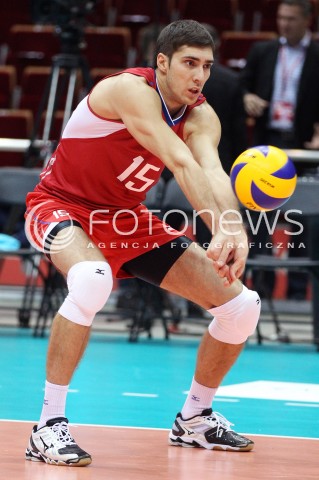  24.09.2013 GDANSK ERGO ARENA<br />SIATKOWKA MEZCZYZN<br />MISTRZOSTWA EUROPY W SIATKOWCE MEZCZYZN 2013 CEV VELUX<br />VOLLEYBALL EUROPEAN CHAMPIONSHIP MEN 2013 - FINAL ROUND <br />BARAZE O AWANS DO CWIERCFINALU<br />ROSJA - SLOWACJA ( RUSSIA - SLOVAKIA )<br />N/Z DMITRIY ILINYKH SYLWETKA <br /> 