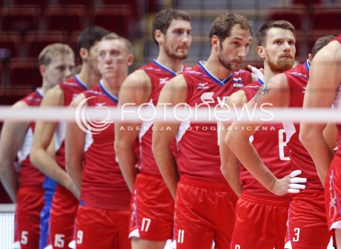  24.09.2013 GDANSK ERGO ARENA<br />SIATKOWKA MEZCZYZN<br />MISTRZOSTWA EUROPY W SIATKOWCE MEZCZYZN 2013 CEV VELUX<br />VOLLEYBALL EUROPEAN CHAMPIONSHIP MEN 2013 - FINAL ROUND <br />BARAZE O AWANS DO CWIERCFINALU<br />ROSJA - SLOWACJA ( RUSSIA - SLOVAKIA )<br />N/Z MAXIM MIKHAYLOV ANDREY ASHCHEV EVGENY SIVOZHELEZ ALEXEY SPIRIDONOV <br /> 